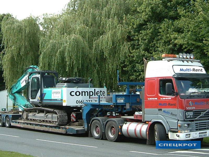 Фото Низкорамный трал 50 тонн в аренду