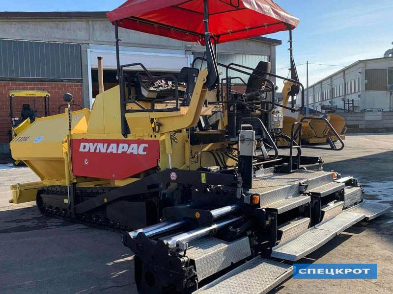Фото Аренда асфальтоукладчика Dynapac F121C