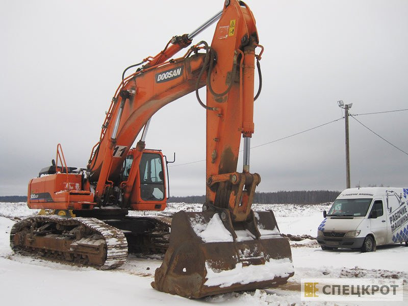 Аренда гусеничного экскаватора Doosan Solar S500LC-V
