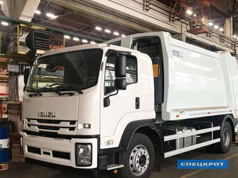Фото Тяжелый мусоровоз Isuzu STAHLBAU AXE L-22SL