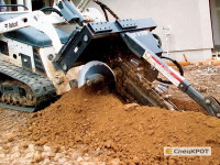 Аренда траншеекопателя Bobcat LT112