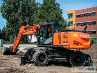 Аренда колесного экскаватора Hitachi ZX190W-6