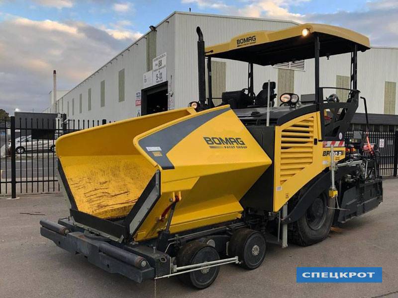 Фото Аренда асфальтоукладчика Bomag BF 600 P HCE