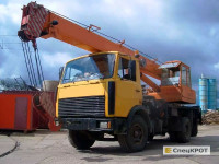 Аренда автокрана Маз Ивановец КС-35715-2