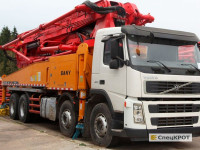 Аренда автобетононасоса Volvo Sany SY5292thb-37