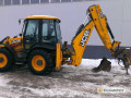 Фото Экскаватор-погрузчик с гидромолотом JCB 4CX в аренду