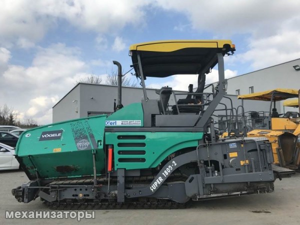 Фото Асфальтоукладчик Vogele SUPER 1800-2