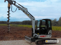 Аренда ямобура Bobcat 430