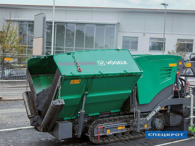 Фото Аренда асфальтоукладчика Vogele Super 700