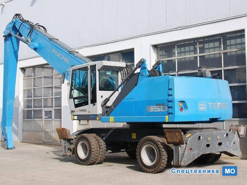 Фото Аренда перегружателя Sennebogen. Два ковша