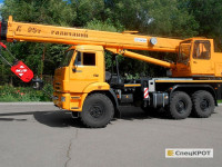 Аренда автокрана-вездехода Камаз Галичанин КС-55713-5