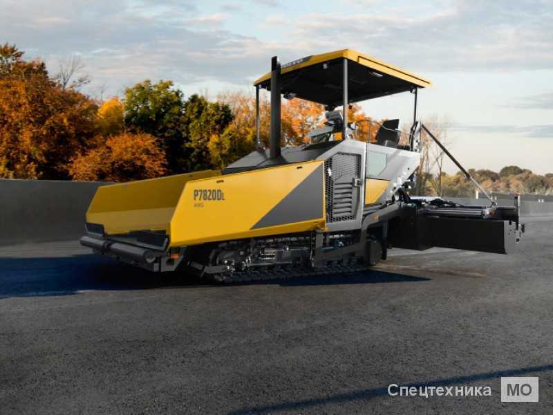 Фото Асфальтоукладчик Volvo P7820D