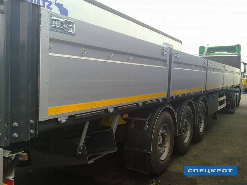 Фото Аренда бортового длинномера Krone SDP 27 на базе Daf XF 95.430