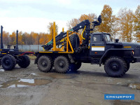 Лесовоз Урал 4320 в аренду