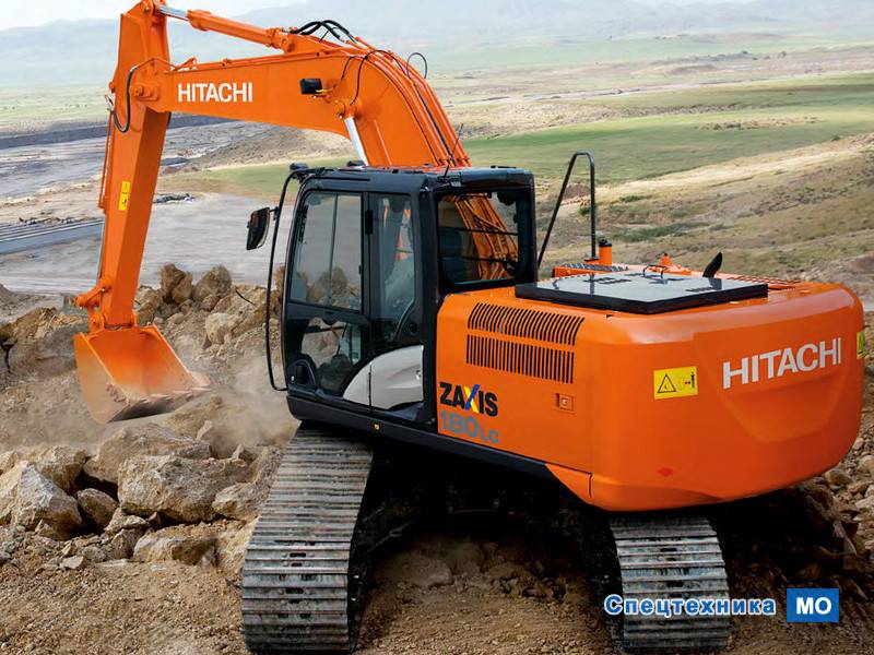 Фото Аренда экскаватор малого класса Hitachi ZX180LCN
