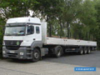 Аренда длинномера с длиной борта 13.6 м. на базе Mercedes