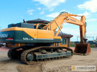 Аренда гусеничного экскаватора Hyundai R520LC-9